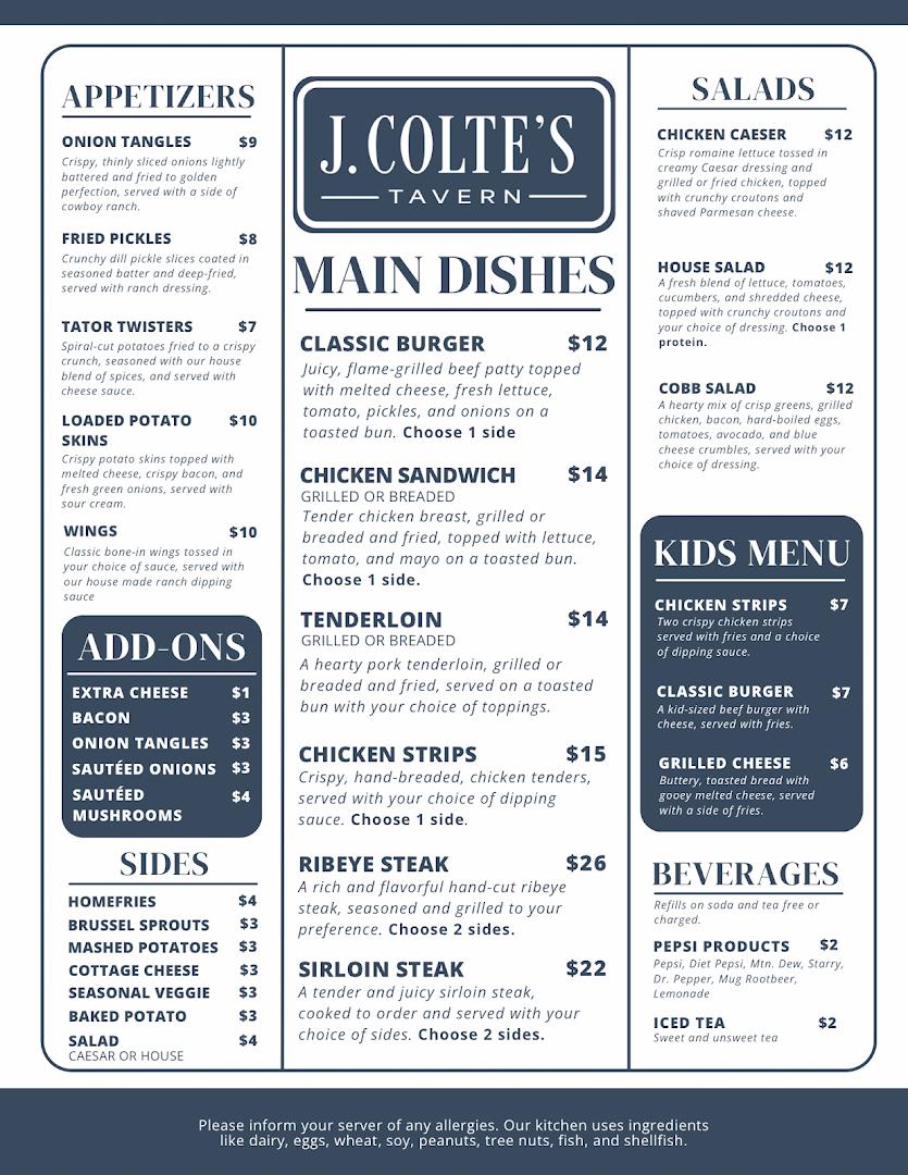 J. Colte's Tavern